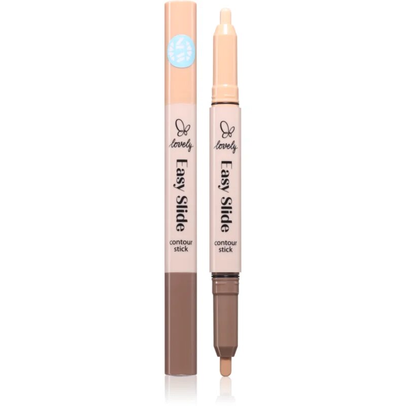 Lovely Easy Slide Contour Stick obojestranski korektor odtenek 02 1 kos
