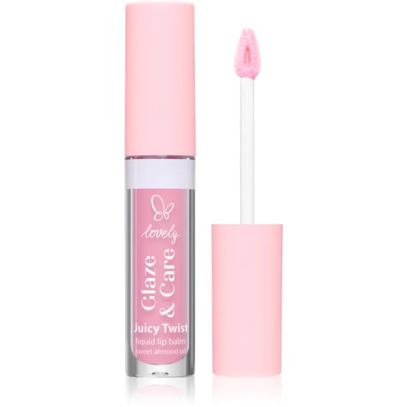 Lovely Glaze & Care Juicy Twist negovalni sijaj za ustnice 2.8 g