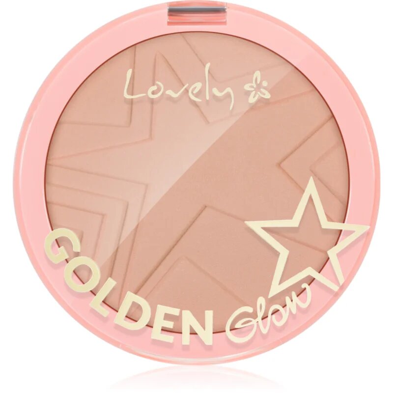Lovely Golden Glow bronz puder #3 10 g