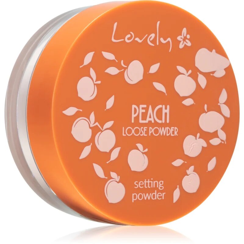 Lovely Peach Setting Powder matirajoči fiksirni puder