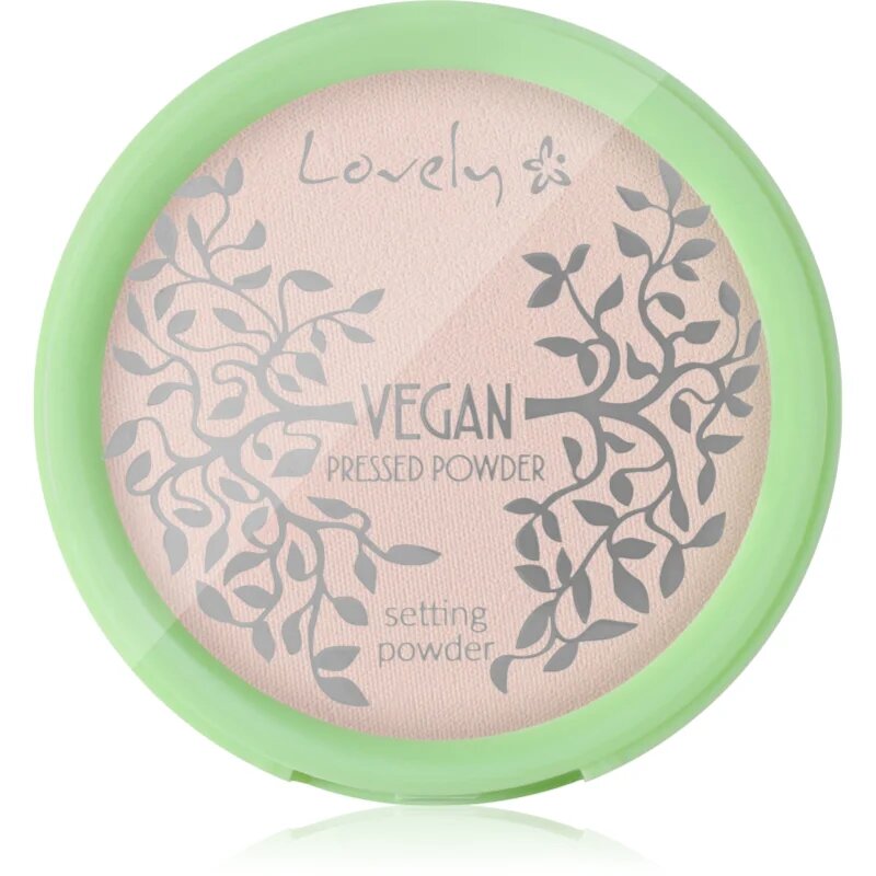 Lovely Vegan Pressed Powder transparentni kompaktni puder 8 g