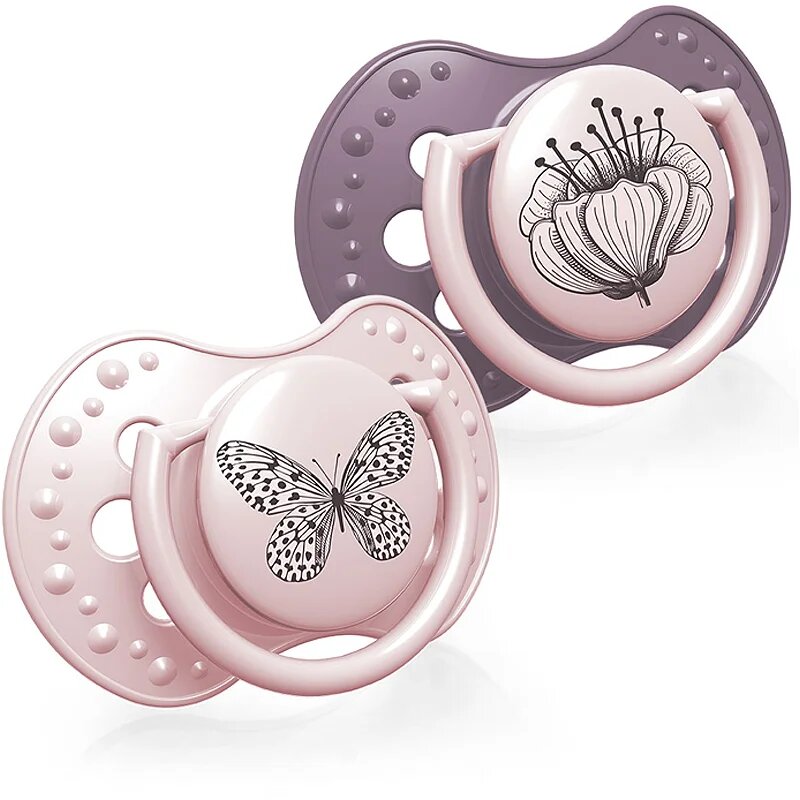 LOVI Botanic 6-18m duda Girl 2 kos