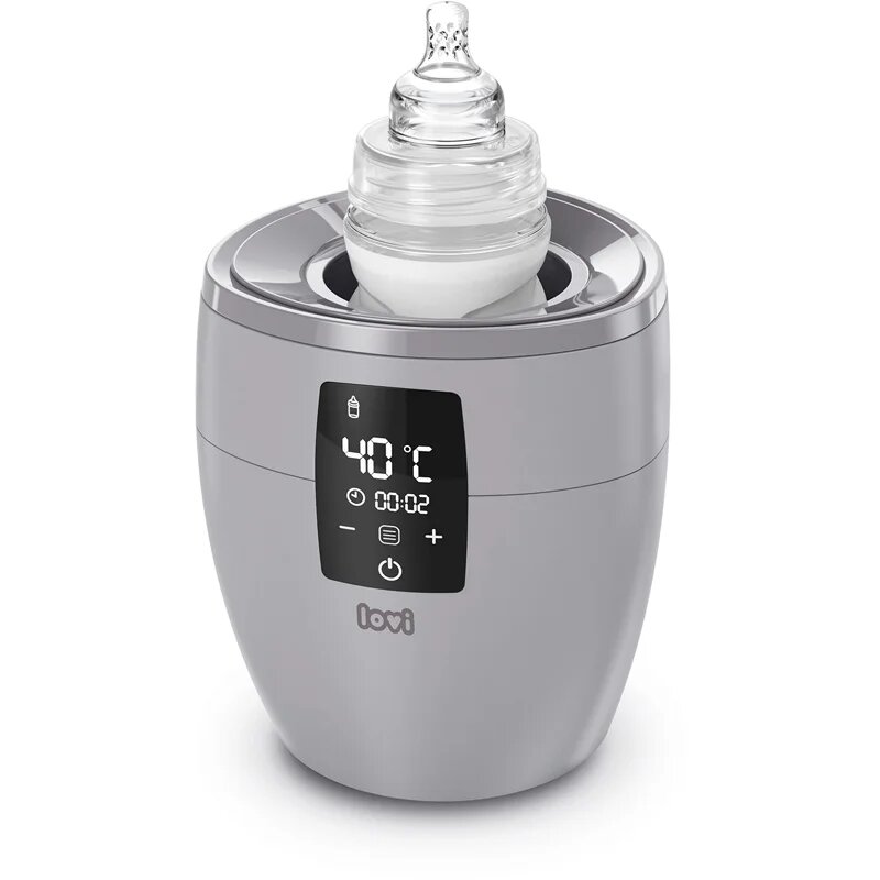 LOVI Bottle Warmer grelnik otroških stekleničk Grey 1 kos
