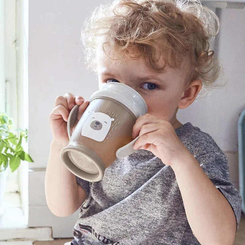 LOVI Buddy Bear Junior 360° skodelica z ročaji 9+ m 1 kos