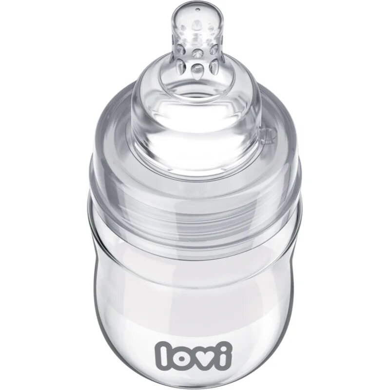 LOVI Glass steklenička za dojenčke 0m+ 150 ml