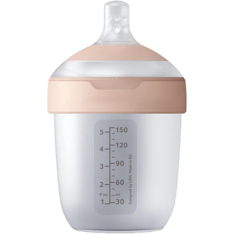 LOVI Mammafeel Bottle 150ml steklenička za dojenčke 0 m+ 1 kos