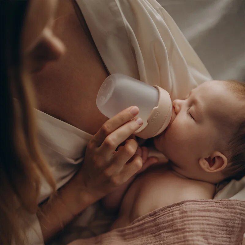 LOVI Mammafeel Bottle 150ml steklenička za dojenčke 0 m+ 2x150 ml