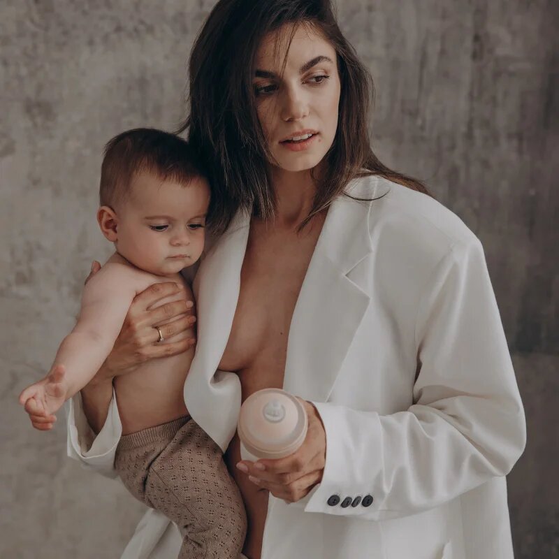 LOVI Mammafeel Dynamic Teat cucelj za stekleničko 6m+ MEDIUM 1 kos