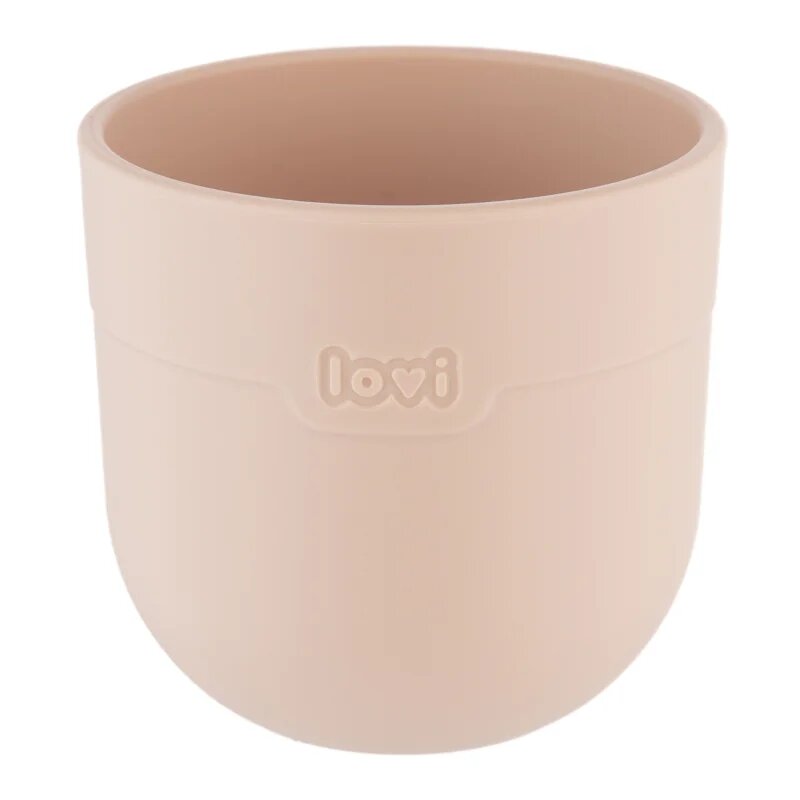 LOVI Tableware Set with Cup jedilni set Nude 3 kos