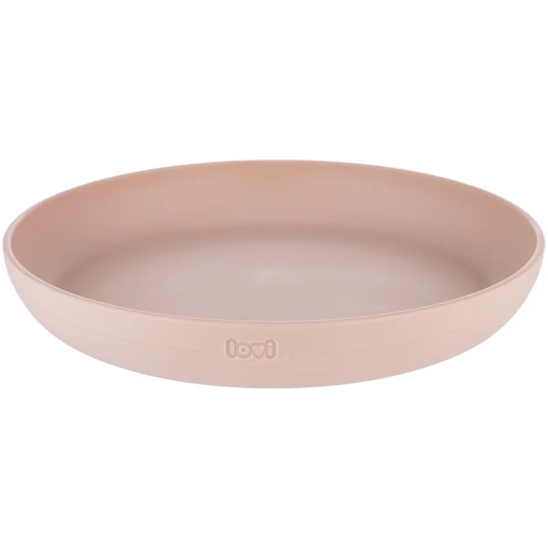 LOVI Tableware Set with Cup jedilni set Nude 3 kos