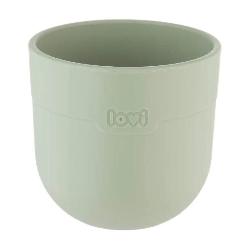 LOVI Tableware Set with Cup jedilni set Pistachio 3 kos