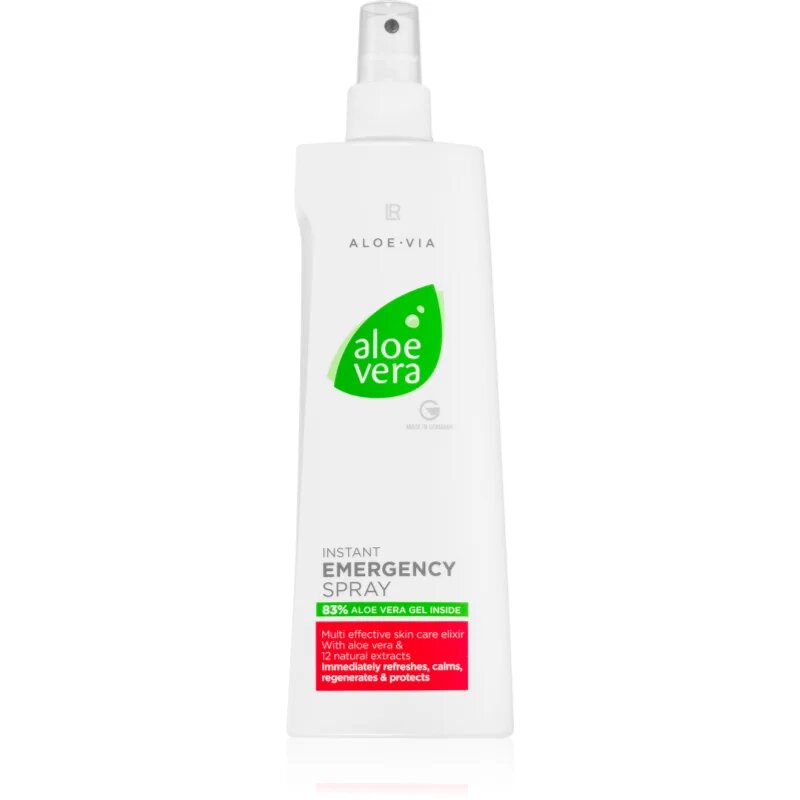 LR Aloe Vera Emergency pomirjajoče pršilo za obraz in telo 400 ml