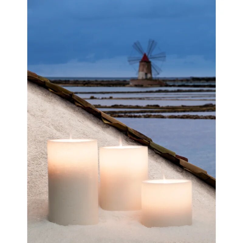 LUMEN Halos Sicilia dišeča sveča 12x15 cm