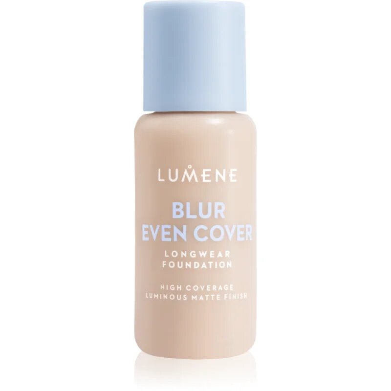 Lumene Blur Even Cover tekoči puder z mat finišem 16 ur odtenek 00 30 ml