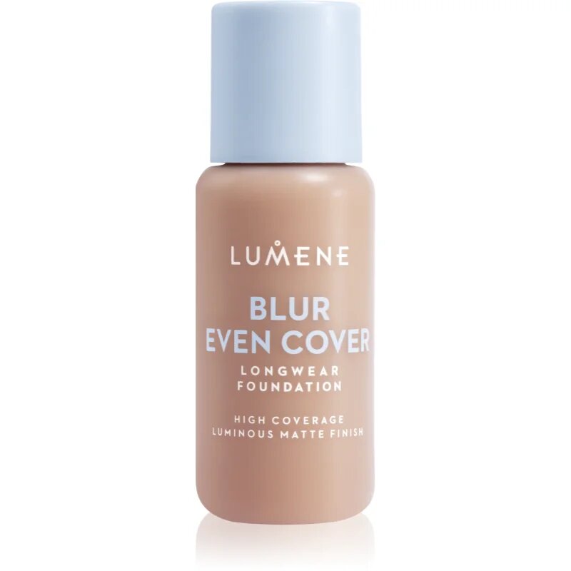 Lumene Blur Even Cover tekoči puder z mat finišem 16 ur odtenek 4.5 30 ml