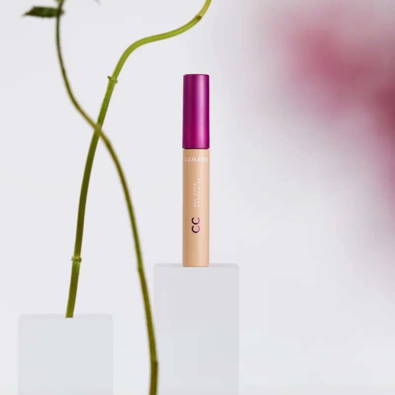 Lumene CC All-Over Concealer kremasti korektor odtenek 0 8.5 ml