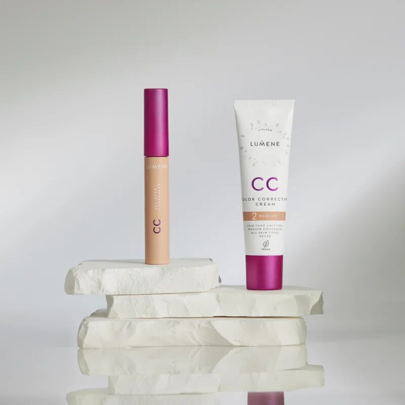 Lumene CC All-Over Concealer kremasti korektor odtenek 0 8.5 ml