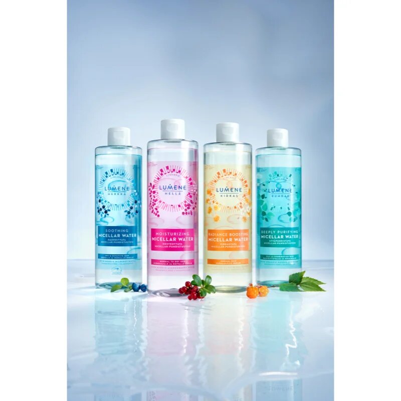 Lumene Deeply Purifying [PUHDAS] micelarna voda za mastno in mešano kožo 400 ml