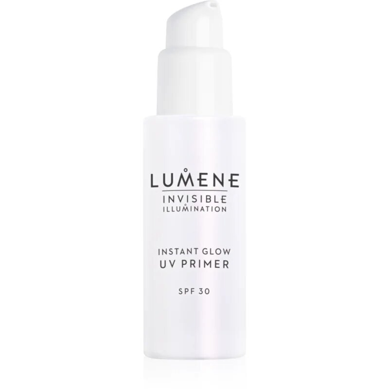 Lumene Invisible Illumination Instant Glow posvetlitvena podlaga za ličila (primer) SPF 30 30 ml