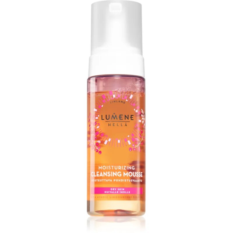 Lumene Moisturizing [HELLÄ] vlažilna čistilna pena za suho kožo 150 ml