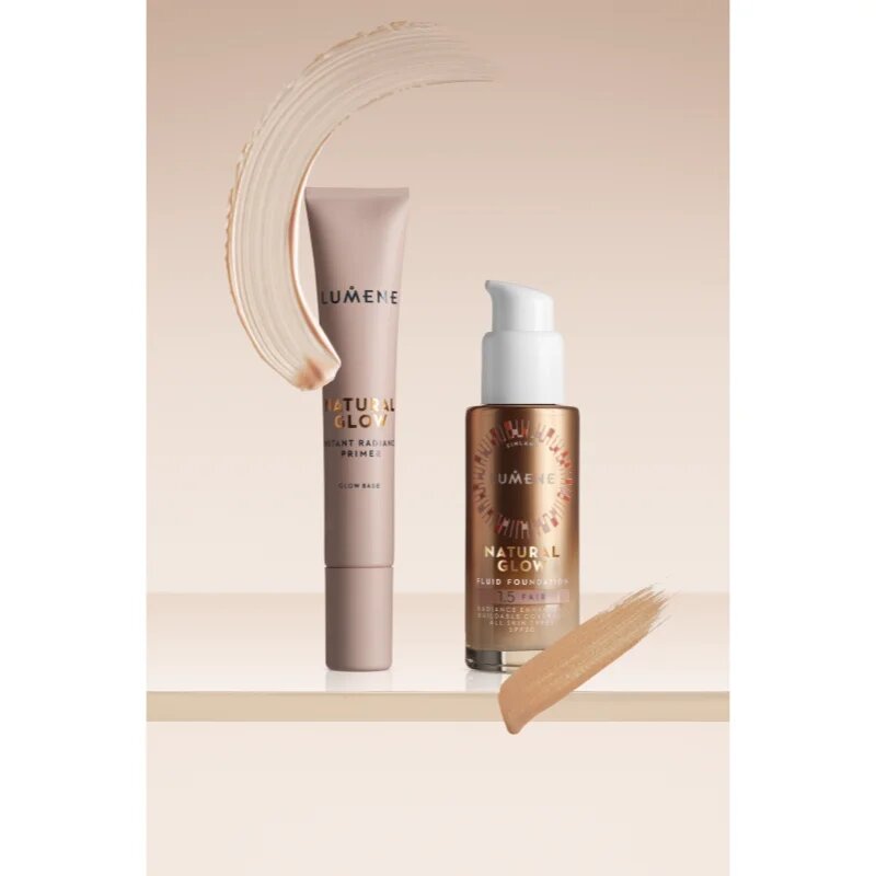 Lumene Natural Glow Instant Radiance posvetlitvena podlaga za ličila (primer) 20 ml