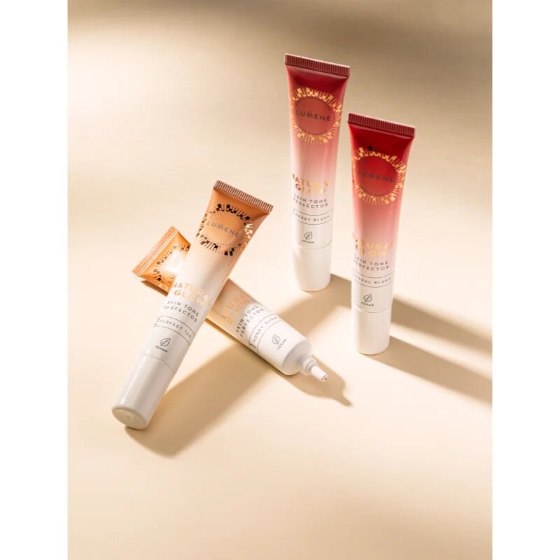 Lumene Natural Glow Skin Tone Perfector kremasto rdečilo odtenek 3 Coral Blush 20 ml