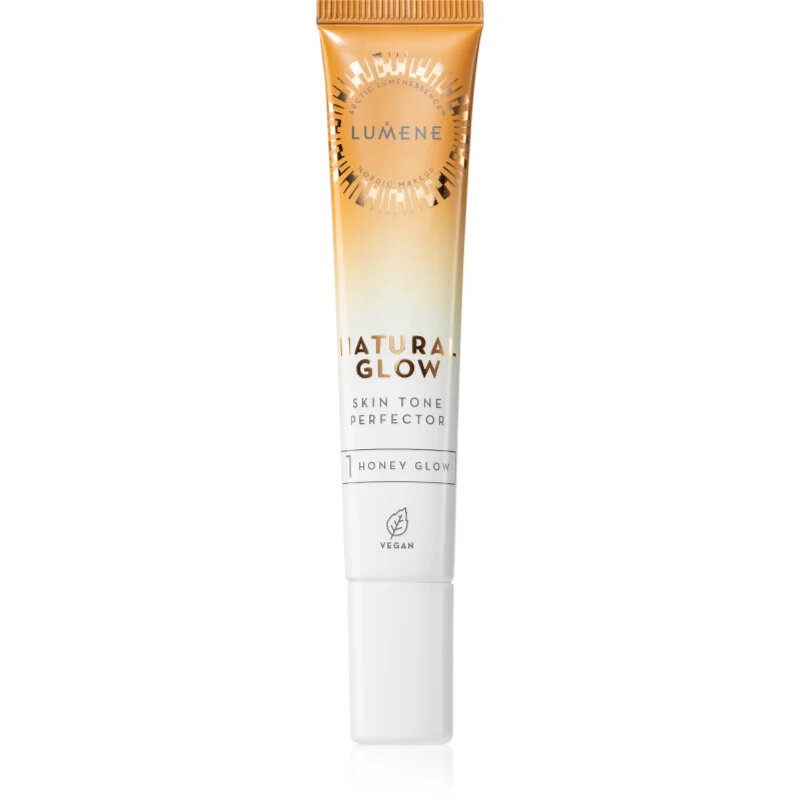 Lumene Natural Glow Skin Tone Perfector tekoči osvetljevalec odtenek 1 Honey Glow 20 ml