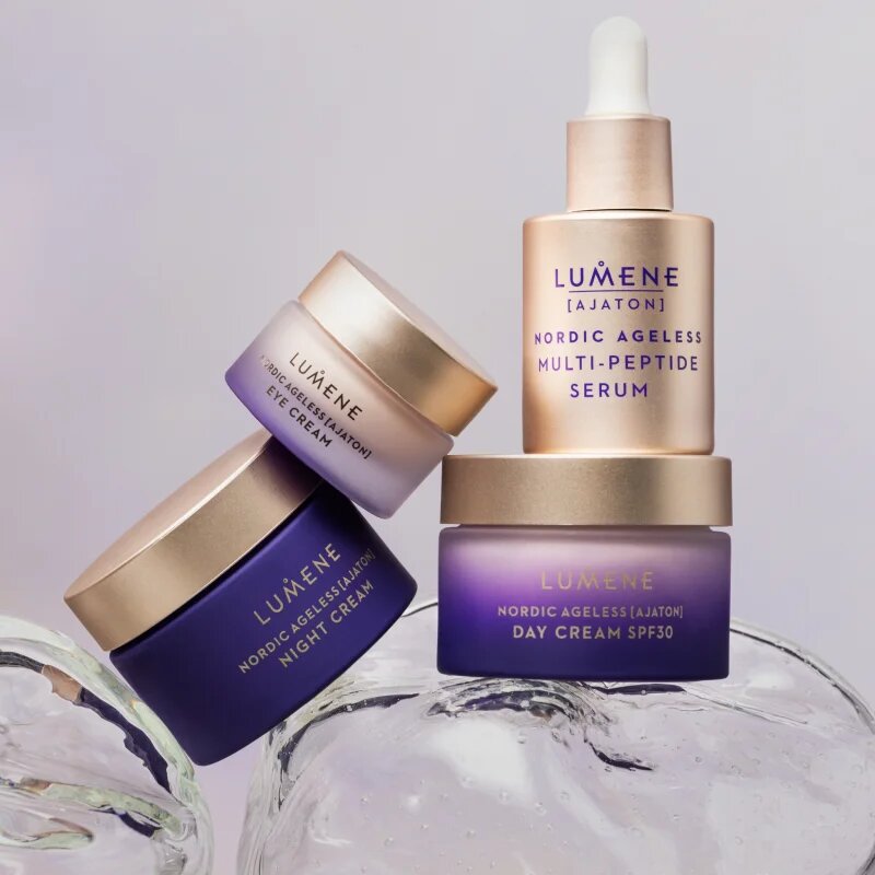 Lumene Nordic Ageless [AJATON] Multi-Peptide Serum serum za učvrstitev za zrelo kožo 30 ml