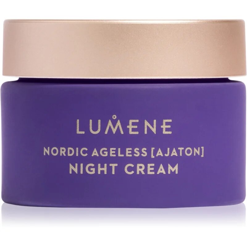 Lumene Nordic Ageless [AJATON] Radiant Youth učvrstitvena nočna krema proti gubam 50 ml