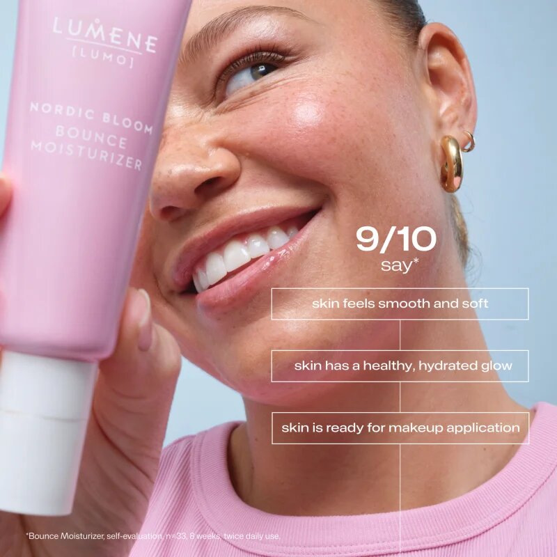 Lumene Nordic Bloom [LUMO] Bounce lahka gelasta krema proti prvim znakom staranja kože 50 ml