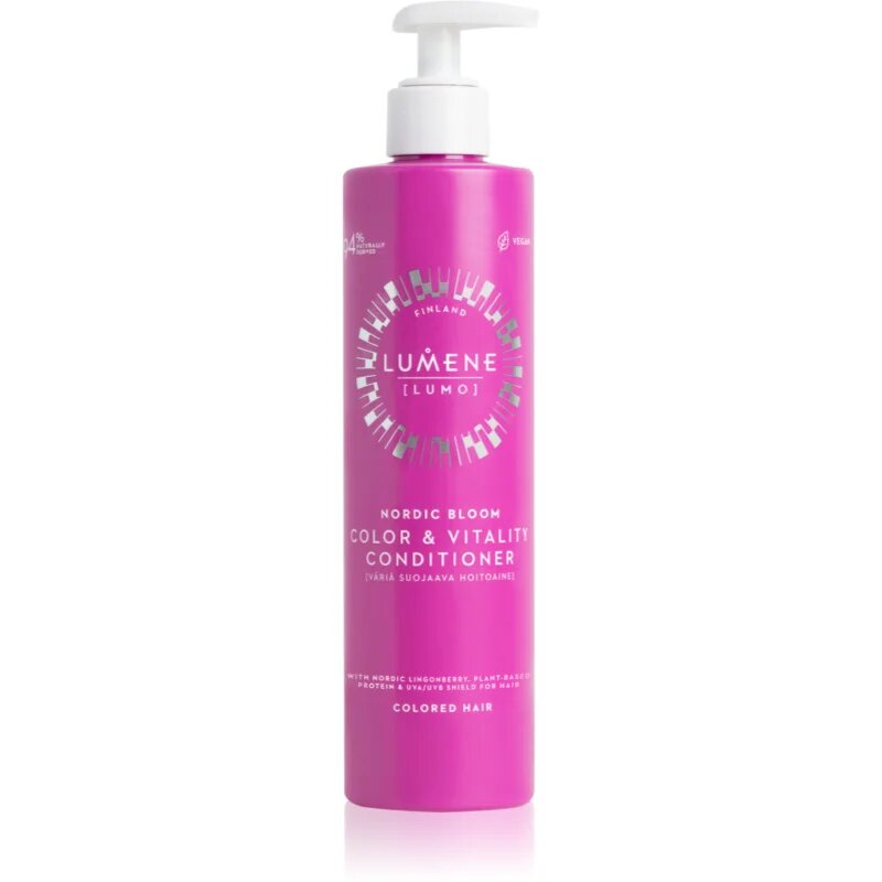 Lumene Nordic Bloom [LUMO] Color & Vitality balzam za barvane lase z UV filtrom 300 ml