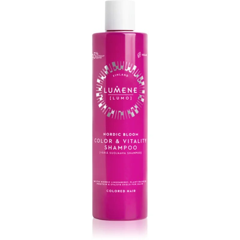 Lumene Nordic Bloom [LUMO] Color & Vitality šampon za barvane lase z UV filtrom 300 ml