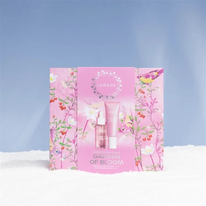 Lumene Nordic Bloom [LUMO] Garden Of Bloom darilni set proti prvim znakom staranja kože
