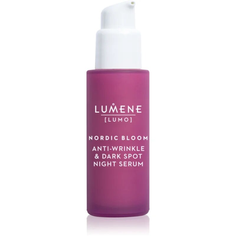 Lumene Nordic Bloom [LUMO] nočni serum proti gubam in temnim madežem 30 ml
