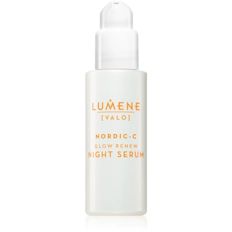 Lumene Nordic-C [VALO] Glow Renew nočni serum za posvetlitev in zgladitev kože 30 ml