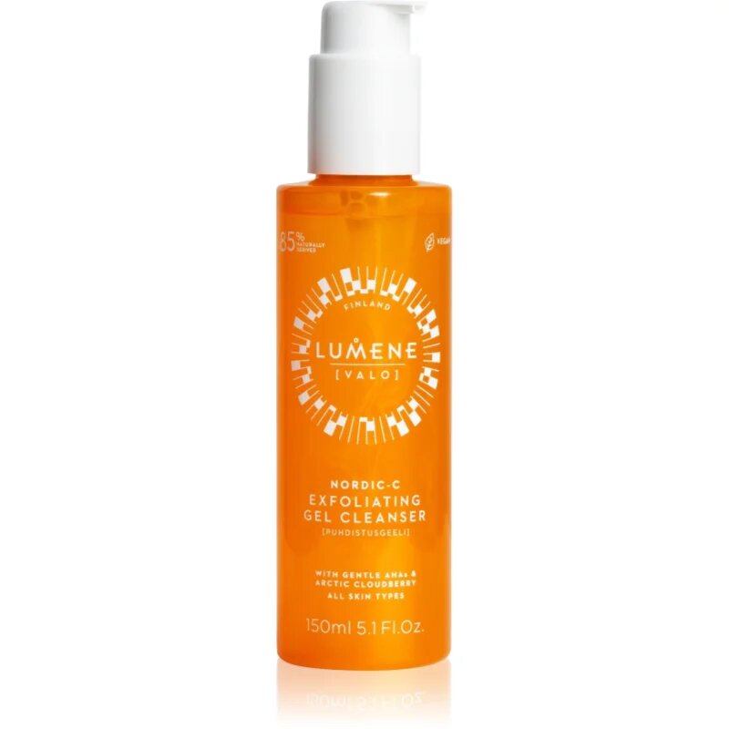 Lumene Nordic-C [VALO] nežni gel za umivanje z učinkom eksfoliacije 150 ml