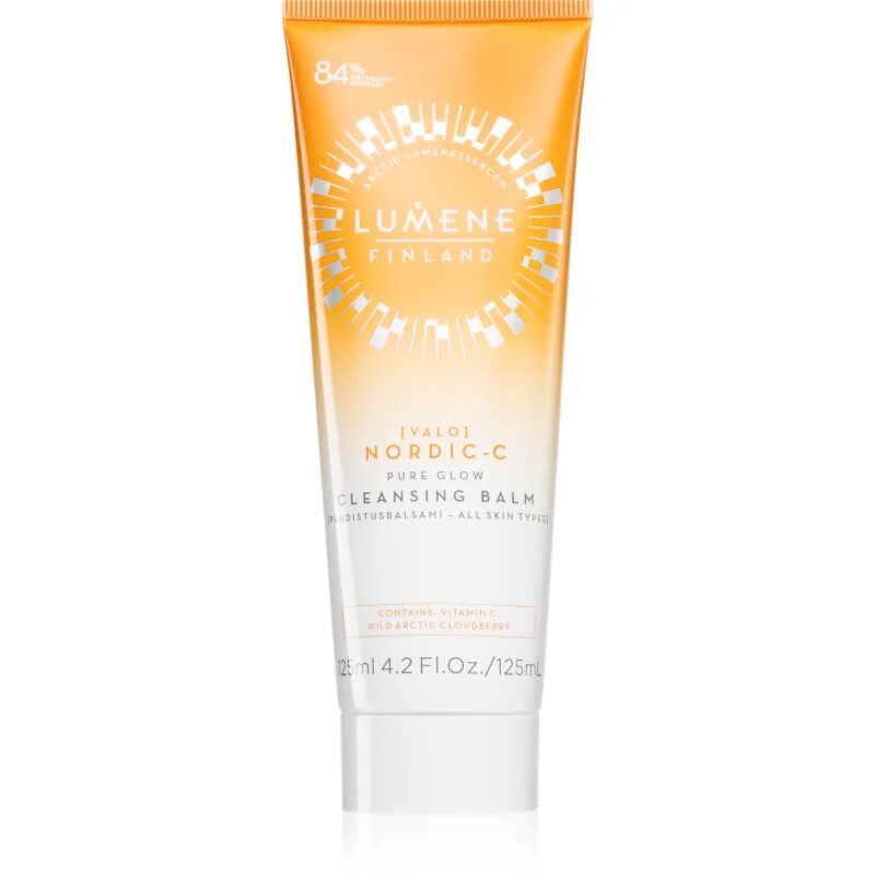 Lumene Nordic-C [VALO] Pure Glow čistilni balzam za odstranjevanje ličil 125 ml