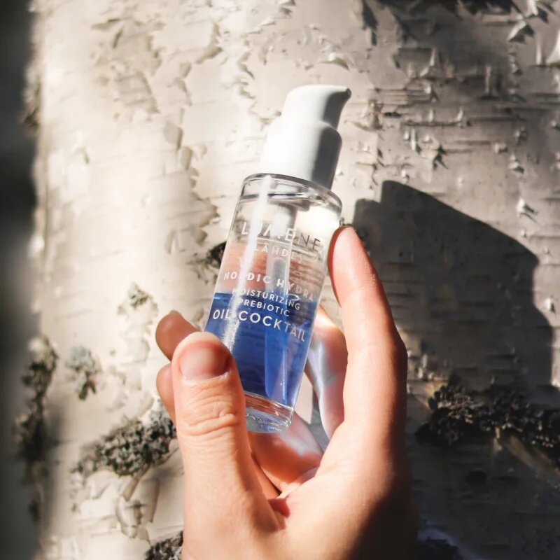 Lumene Nordic Hydra [LÄHDE] Moisturizing Prebiotic Oil-Cocktail dvofazni serum za dehidrirano suho kožo 30 ml