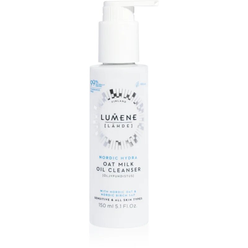 Lumene Nordic Hydra [LÄHDE] Oat Milk nežno čistilno olje za občutljivo kožo 150 ml