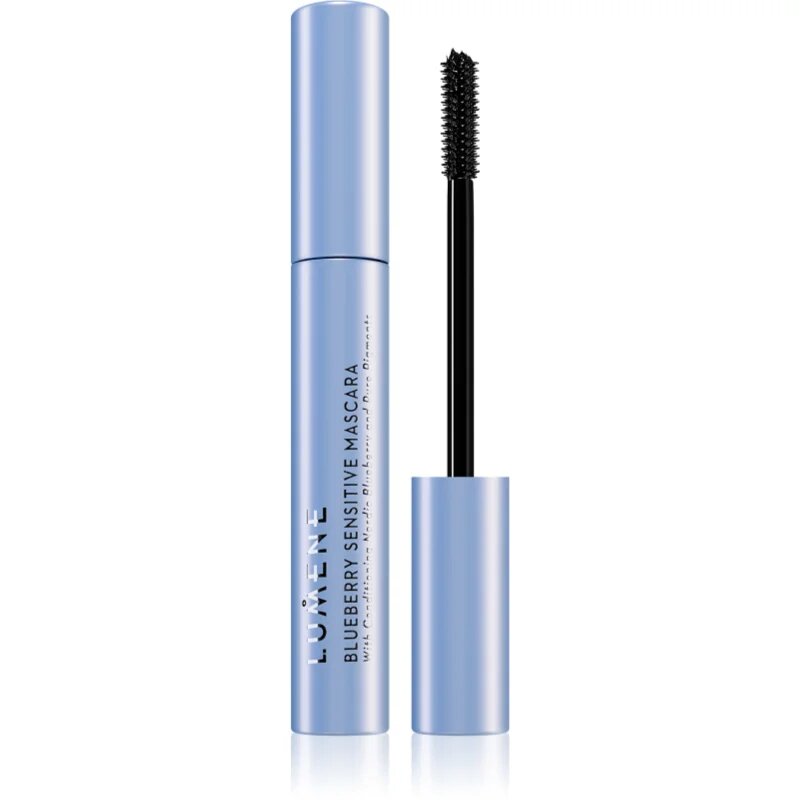 Lumene Nordic Makeup Blueberry Sensitive negovalna maskara za občutljive oči odtenek Black 9 ml
