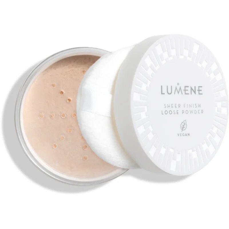 Lumene Nordic Makeup Sheer Finish transparentni puder z mat učinkom 8 g