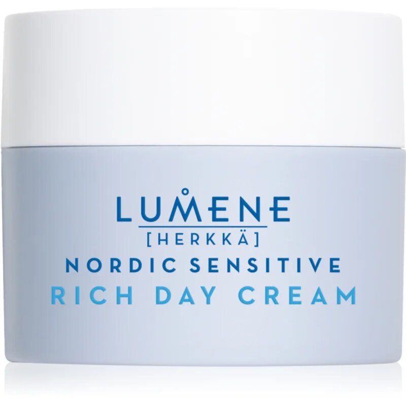 Lumene Nordic Sensitive [HERKKÄ] Rich Day Cream bogata dnevna krema za suho in občutljivo kožo 50 ml