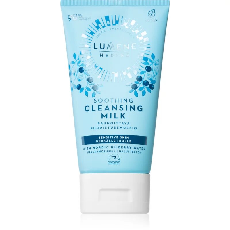 Lumene Nordic Sensitive [HERKKÄ] Soothing pomirjajoče čistilno mleko za občutljivo kožo 150 ml