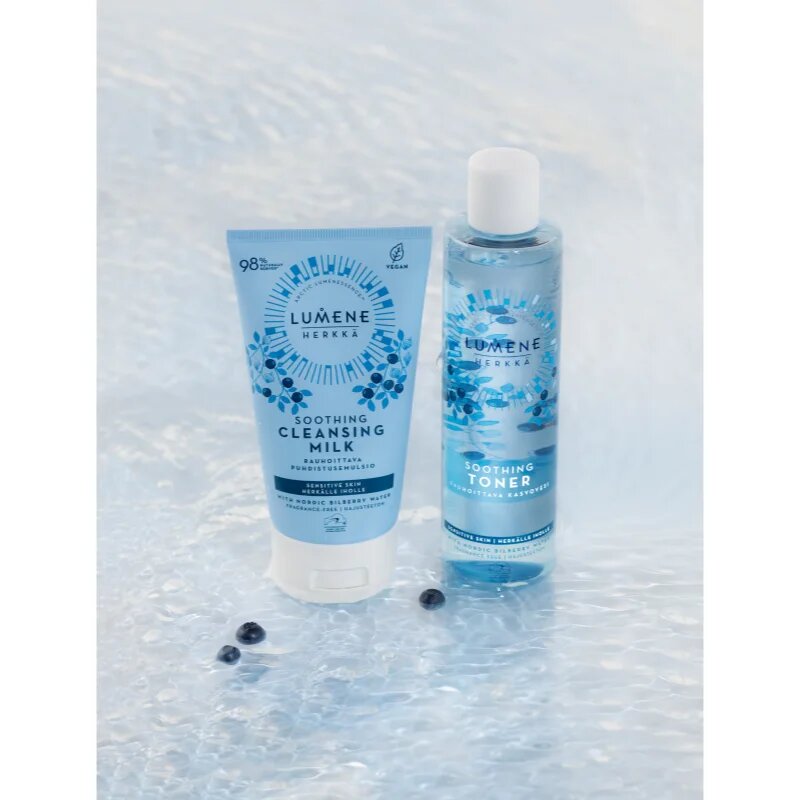 Lumene Nordic Sensitive [HERKKÄ] Soothing pomirjajoče čistilno mleko za občutljivo kožo 150 ml