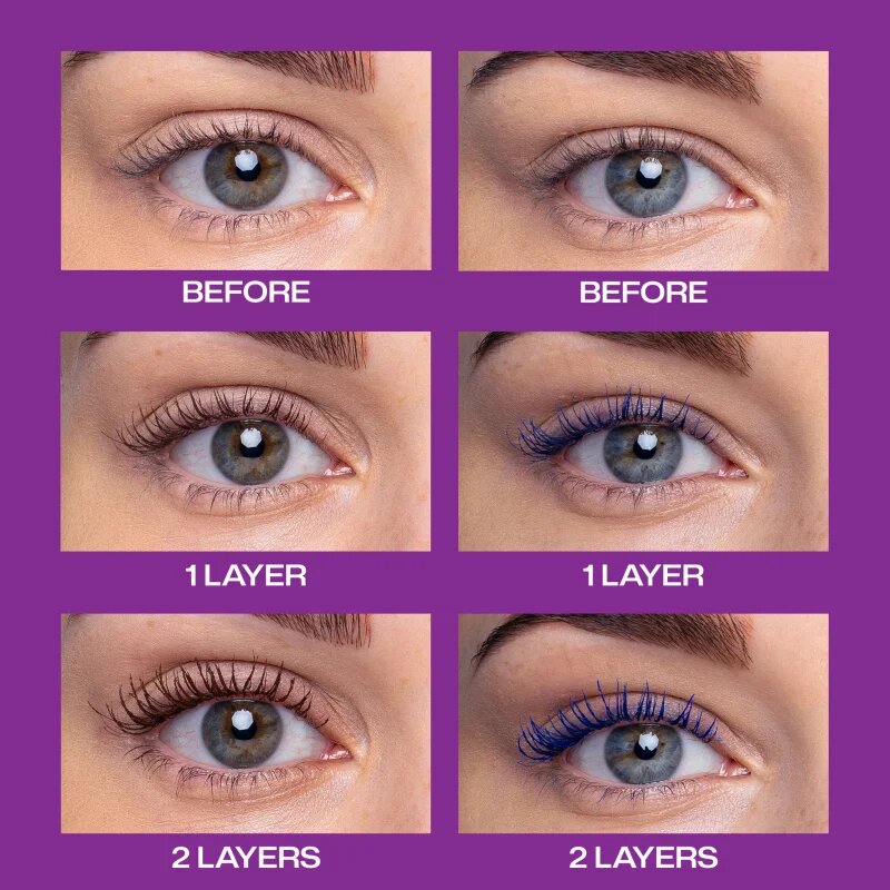 Lumene Wild Forces Volume Mascara voluminozna maskara odtenek Blue 14 ml