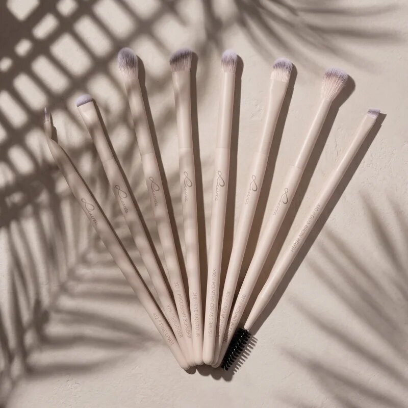 Luvia Cosmetics All Eye Want Nude Aura set čopičev za ličenje oči