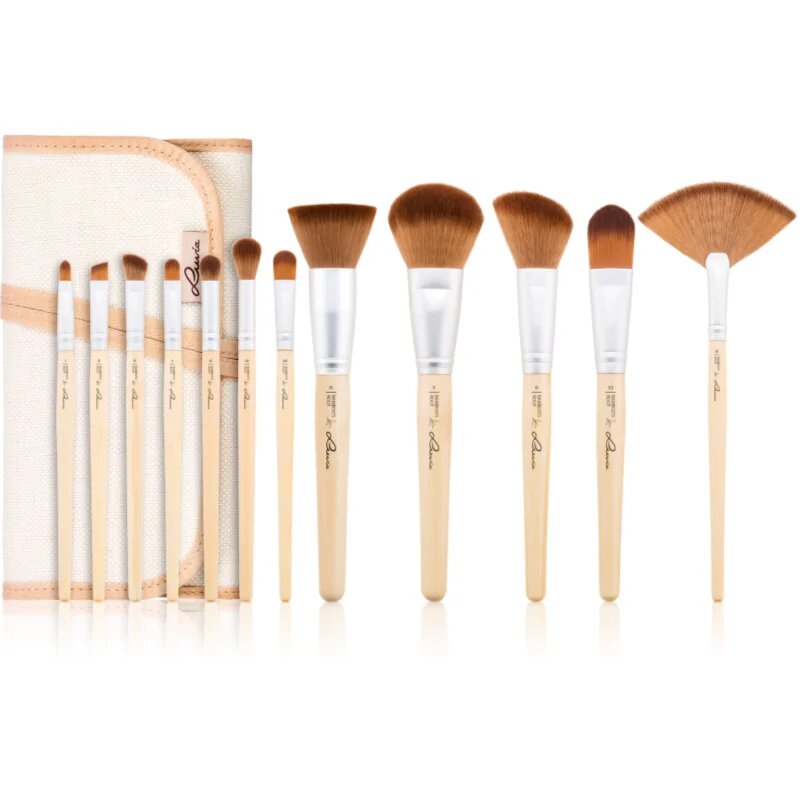 Luvia Cosmetics Bamboo Bamboo’s Root set čopičev z etuijem