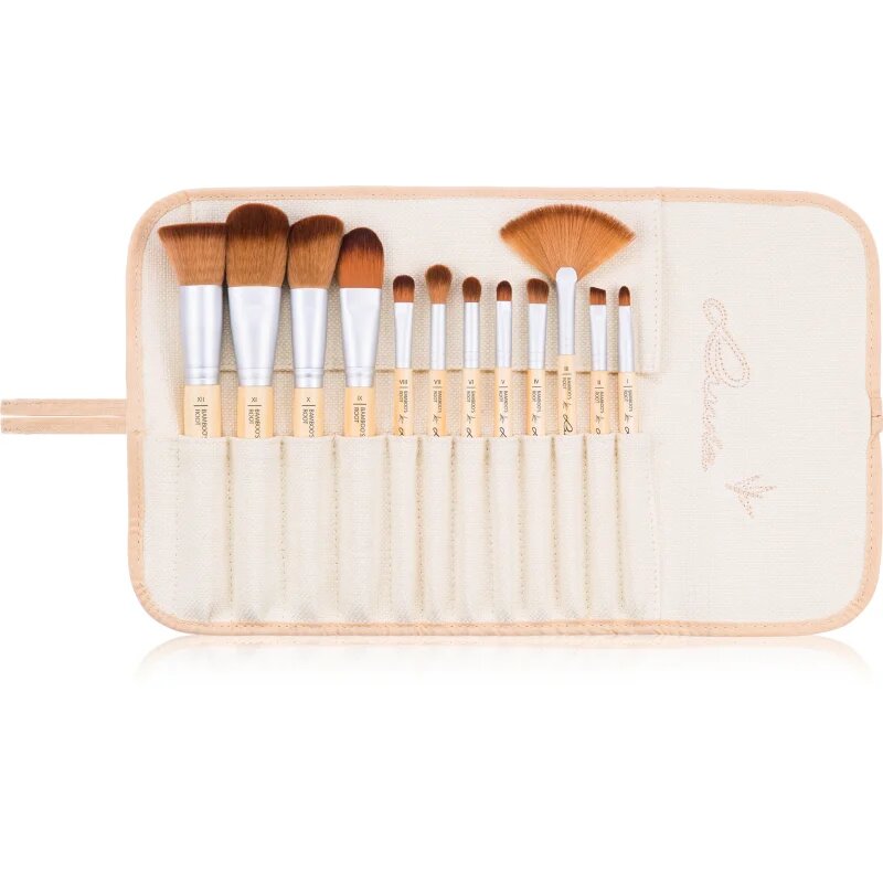 Luvia Cosmetics Bamboo Bamboo’s Root set čopičev z etuijem