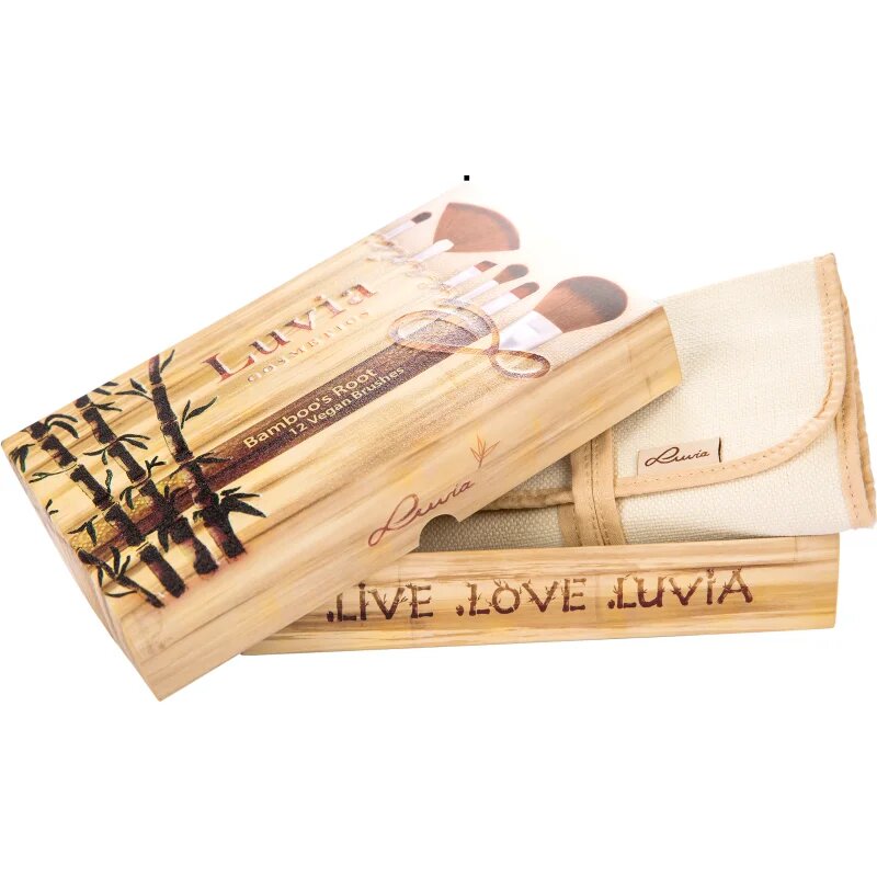 Luvia Cosmetics Bamboo Bamboo’s Root set čopičev z etuijem