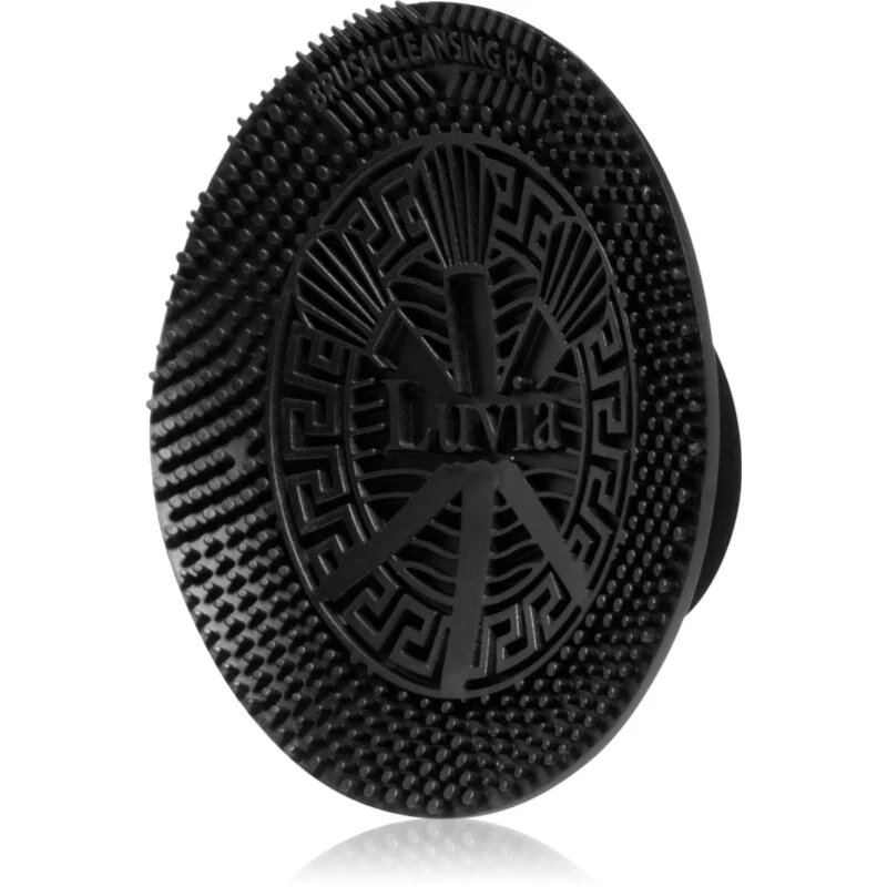 Luvia Cosmetics Brush Cleansing Pad silikonski pripomoček za čiščenje čopičev barva Black 1 kos